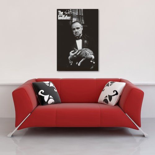 Godfather, The - Marlon Brando, Cat - Filmposter Kino ...